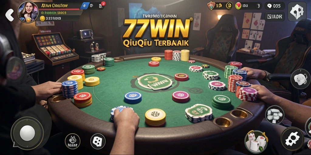 Tampilan gameplay QiuQiu yang seru dan menarik.