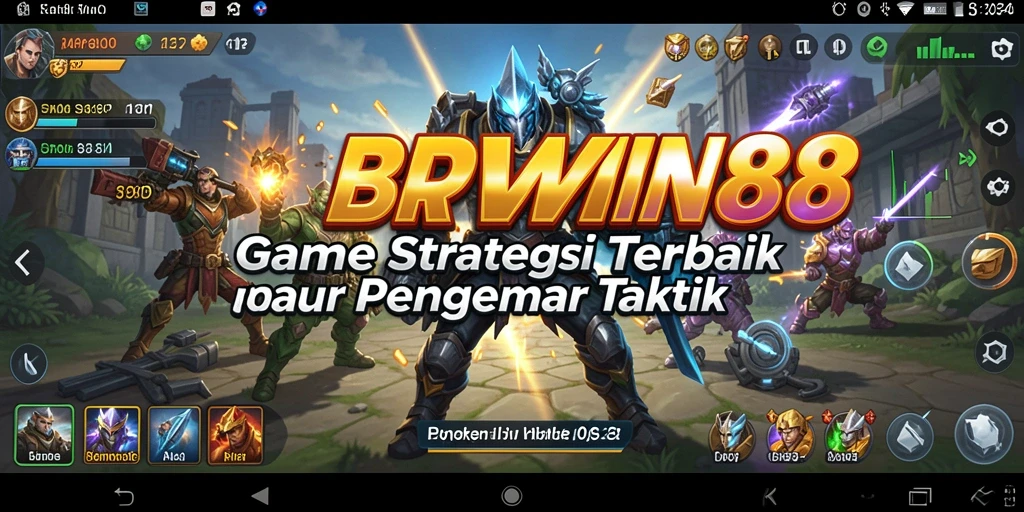 Tangkapan layar BROWIN88 menampilkan gameplay strategi yang mendebarkan.